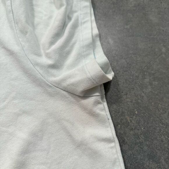 Under Armour HeatGear Loose Fit Workout Tee Big Logo Womens Size Large - Picture 10 of 16
